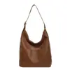Bolso de Hombro para Desplazamiento de Gran Capacidad para Mujer 2024 Nuevo Otoño e Invierno Moda Vintage Bolso Balde Casual Combinable Bolso Cruzado