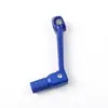 Palanca de cambios para accesorios de motocicleta todoterreno, palanca de cambios plegable de 50-250 cc, palanca de cambios anticaída, palanca de cambios de aleación de aluminio