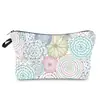 Bolsa de Maquiagem com Padrão Mandala Impresso Transfronteiriça da Amazon Clutch Feminina Bolsa de Armazenamento de Viagem Multifuncional