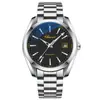 Reloj Mecánico Chenxi para Hombre, Diseño Hueco, Luminoso, Resistente al Agua, Reloj de Hombre Abejorro, Mecánico Totalmente Automático con Calendario, Modelo con Correa de Acero