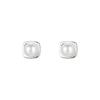 Pendientes de plata de ley S999 con perlas de agua dulce, pendientes estilo socialité xiaoxiang, alta gama, joyería geométrica francesa para orejas, venta al por mayor para mujeres