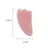 Suministro exclusivo transfronterizo de rodillo masajeador de jade natural, gua sha facial para salón de belleza y palo de masaje facial, al por mayor en stock
