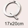 Ventas Calientes Transfronterizas 20cm Tamaño Grande 3D Acrílico Letra Inglesa Espejo Adhesivo de Pared Autoadhesivo Combinación Adhesivo de Espuma Eva