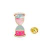 Broche Insignia Estilo Chica Dulce y Linda Reloj de Arena Sol Luna Cielo Estrellado Rosa Cintura de Pantalón Modificada Pequeño Artefacto Anti-Luz Sin Costuras