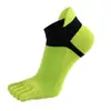 Calcetines de Cinco Dedos para Mujer, Calcetines de Algodón Que No Huelen a Pies, con Dedos Separados, Delgados y Transpirables para Verano, Anti-Olor, Separación de Dedos