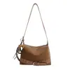 2025 Nuevo Otoño e Invierno Bolso Retro para Axila de Motociclista para Mujer Gran Capacidad Bolso de Hombro Único de Alta Gama Bolso Cruzado para Mujer Viajera