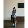 Pantalones casuales retro americanos plisados cropped para hombre y mujer, nuevo estilo de verano, holgados, adelgazantes, con caída, versátiles pantalones de pierna ancha