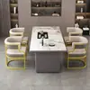 Silla de Comedor, Silla de Té de Lujo Ligero de Gama Alta para Reuniones y Recepciones, Silla para Salón de Uñas, Silla para Salón de Belleza, Silla de Mahjong, Sillón de Oficina de Ventas, Silla de Maquillaje