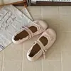 Zapatos planos casuales tipo Mary Jane sin cordones, nueva colección verano 2026, perfectos con vestidos, bailarinas para mujer