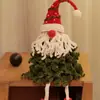 Bastão Twist Brilhante Papai Noel Artesanal Pacote de Material DIY Decoração de Atmosfera Natalina Enfeites de Mesa Pequenos Presentes