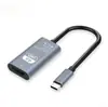 Cable USB C a HDMI de 2M 4K@60Hz, Cordón Adaptador Tipo-C a HDMI de Alta Velocidad Trenzado de Nylon, Compatible con Thunderbolt 3/4 para Portátil, Mon