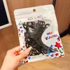 100 Piezas Gomas para el Cabello de Margarita Sencillas Empaquetadas en Bolsa Bandas de Goma de Nylon Coloridas Anillos de Toalla Accesorios de Cabello de Moda Cuerdas para el Cabello Lote