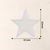 Parche Bordado de Estrella de Cinco Puntas con Lentejuelas de Colores Parche Bordado de Lentejuelas Autoadhesivo Accesorios de Ropa DIY Venta al por Mayor