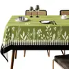 Mantel de Dibujos Animados Divertido Impermeable y a Prueba de Aceite 2025 Lujo Ligero Atmósfera de Gama Alta Lavable Rectangular Alfombrilla Protectora para Mesa