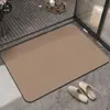 Alfombrilla Moderna Minimalista de Tierra de Diatomeas para Baño, Inodoro y Entrada de Baño, Alfombrilla de Pie de Secado Rápido con un Toque de Lujo, Alfombrilla de Baño