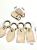 Accesorios Pequeños para Modificación de Bolsos: Bucles Laterales de Cuero, Anillos Colgantes de Cuero con Forma de Hoja, Herrajes para Bolsos