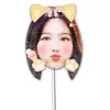 Máscara de Broma de Kim Dahyun y Zhou Ziyu de Twice para Bloqueo de Puerta de Boda, Recogida en el Aeropuerto, Merchandising de Apoyo para Conciertos