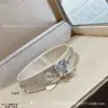 Colar Bvlgari zero spring lateral com perfuração cerâmica CNC precisão corrente clavícula banho espesso ouro 18K cravejado com diamantes não desbota fábrica