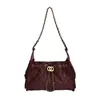 Envío transfronterizo de bolso cruzado de moda simple para mujer, acolchado elegante de alta gama, gran capacidad, con cadena para el hombro y para llevar debajo del brazo