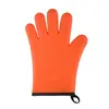 Guantes Antiescaldaduras de Dos y Cinco Dedos, Silicona Gruesa y Aislante del Calor, Diseñados Especialmente para Hornos de Cocina, Resistentes a Altas Temperaturas, Antideslizantes, Adecuados para Hornear en Microondas