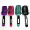 Cepillo para el cabello con cerdas de masaje, antiestático, cabello suave, sin tirones, masaje diario del cuero cabelludo, cepillo para peinar y dar volumen