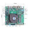 Placa-mã Nas Paiqin de 6 Baias 1135 1165g7 Portas de Rede Duplas Gigabit Mini ITX 17X17 Controle Industrial Máquina All-In-One