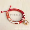 Collar de Gato Perro Mascota Hecho a Mano Estilo Japonés Collar Joyería DIY Pajaritas Pequeñas y Medianas Ajustables Suministros para Mascotas