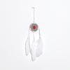 Estilo Simple Flor Pequeña Corazón Atrapasueños Colgante Colgante para Coche Colgante de Pared Decoración de Pared Decoración de Habitación Corazón de Niña