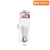 Conjunto de Talheres de Aço Inoxidável Amazon 6 Peças Bolsa de PVC Faca e Garfo Colher Transfronteiriços Faca e Garfo Colher para Bife Ocidentais Conjunto de Supermercado