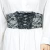 Sello de Cintura para Mujer ins Nicho Vintage Encaje Transparente Cinturón Combinable Decorativo Vestido Camisa Cinturón con Sensación de Alta Gama