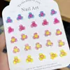 Decoraciones de Arte para Uñas de Resina, Flores de Tres Pétalos Tridimensionales, Accesorios para Uñas DIY, Aretes, Fundas para Teléfono Móvil, Accesorios para Uñas Portátiles
