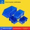 Caixa plástica prática engrossada peças combinadas Caixa de material de armazenamento caixa multi-Especificação Grupo vertical caixa de peças oblíquas