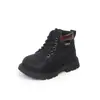 Botas Martin Nuevas de Otoño e Invierno para Niños Botas de Niña Estilo Británico Botas de Piel Botas Individuales Zapatos de Bebé para Niños Moda Botas Amarillas Pequeñas