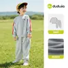 Celebrando el Día Nacional 1 Pieza 10% de descuento Colección de Conjuntos Conjunto Infantil Dudu Sudadera y Pantalones de Otoño para Niños