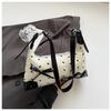 Bolsa de Arco de Luxo de Nicho para Mulheres 2025 Nova Moda Bolsa de Ombro Único para Axila Grande Capacidade Bolsa Carteiro Bolsa Saco