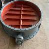 Válvula Borboleta de Ventilação Pneumática para Gases de Combustão, Válvula de Gaveta Elétrica Redonda de Aço Carbono, Válvula Borboleta de Ventilação Manual
