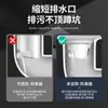 Dispositivo de Prevención y Anti-Olor para Inodoros de Sentadillas, Cubierta para Inodoro de Sentadillas para Baño Doméstico para Prevenir el Retorno de Olores