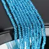 Cuentas de Cristal de Vidrio Planas Brillantes de 4/6/8 mm para Joyería DIY Cuentas Sueltas de Cristal Collar Pulsera