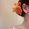 Pinza para el Cabello de Flor de Lirio Artificial Estilo Puro Deseo Super de Hada para Mujer, Pinza Lateral con Ambiente de Primavera y Verano, Dulce Accesorio para el Cabello Estilo Vacaciones