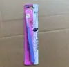 Pinzas para pestañas postizas 1 Pieza pinzas rosas rectas codo plano pinzas ESD pinzas para diario pinzas de pegamento