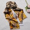 Lenço Longo de Seda Lenço de Seda de Amora Feminino Exquisito Pônei Liso Crepe Cetim Top Camada Dupla Versátil Celebridade da Internet Fita Longa
