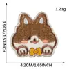 Accesorios de Bordado Originales Ropa y Accesorios para Sombreros Cachorro y Gato de Dibujos Animados Pegatinas Bordadas Parches DIY Cinta Autoadhesiva Etiquetas de Tela Pegatinas