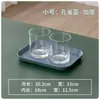 Bandeja Rectangular de Color Sólido Estilo Nórdico Juego de Tazas de Té para el Hogar Plástico Creativo Plato de Frutas para Comedor