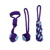 Juguete para Perros Cuerda Mágica Interactiva Nudo Bola, Duradero para que los Amigos Jueguen, Alivia el Aburrimiento, Masticar y Limar Dientes, Juguete de Tira y Afloja para Mascotas, Juguete para Perros que se Tira Solo