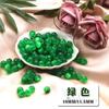 Botón de hebilla cheongsam traje Tang Hanfu botón redondo de perla jade sintético cuentas sueltas Camisa de perlas botón pequeño anti-exposición