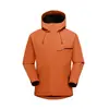 Chaqueta Deportiva de Primavera 2025 con Capucha, Chaqueta de Montañismo Cortavientos e Impermeable, Chaqueta de Exterior para Hombre, Exclusivamente para Exportación Transfronteriza