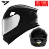 Casco de Motocicleta Certificado Dot para Hombres y Mujeres, Casco Integral Ad para Todas las Estaciones, Casco Cálido y Seguro con Certificación 3C