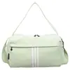 Bolsa deportiva para yoga, danza y fitness, separación húmedo/seco, bolsa de natación, bolsa ligera para viajes cortos, bolsa de almacenamiento con compartimento independiente para zapatos