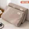 Un par de fundas de almohada de algodón y látex 30x50, funda de almohada de algodón puro para espuma viscoelástica individual 40x60 para uso doméstico