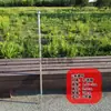 Sitio de Acampada para Actividades al Aire Libre con Mástil de Bandera Telescópico de Acero Inoxidable 2.25m 3.4m para Sostener Bandera Roja al Aire Libre e Insertar en el Suelo